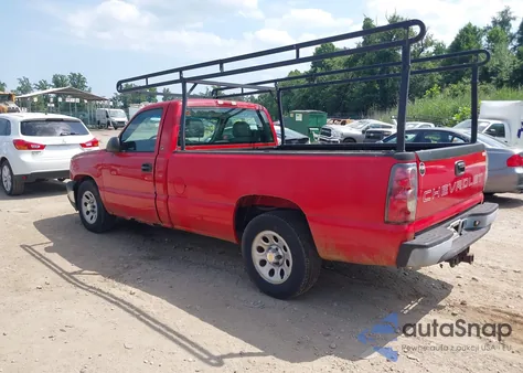 2005 Chevrolet Silverado 1500 Work Truck from USA, damaged, VIN 1GCEC14X25Z123747